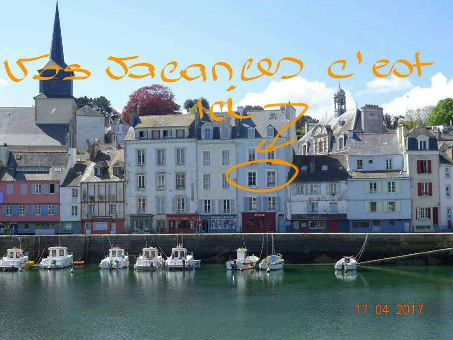 l appartement est ici