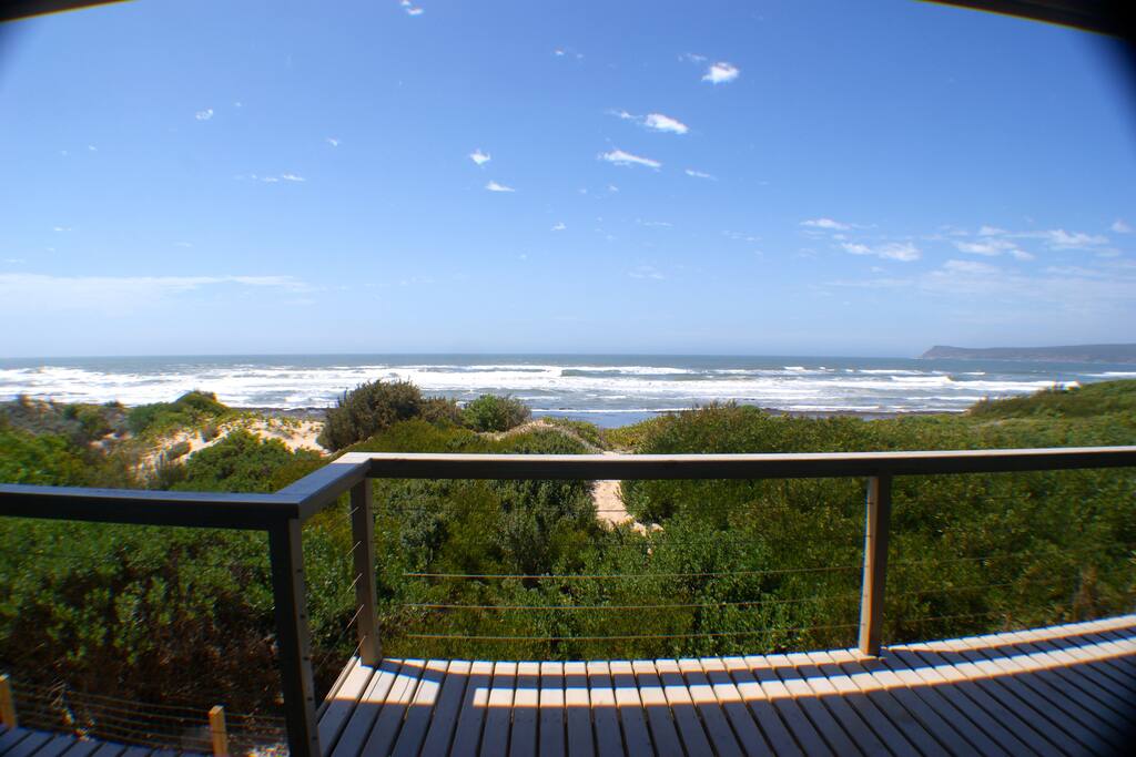 View from main living area - beach front