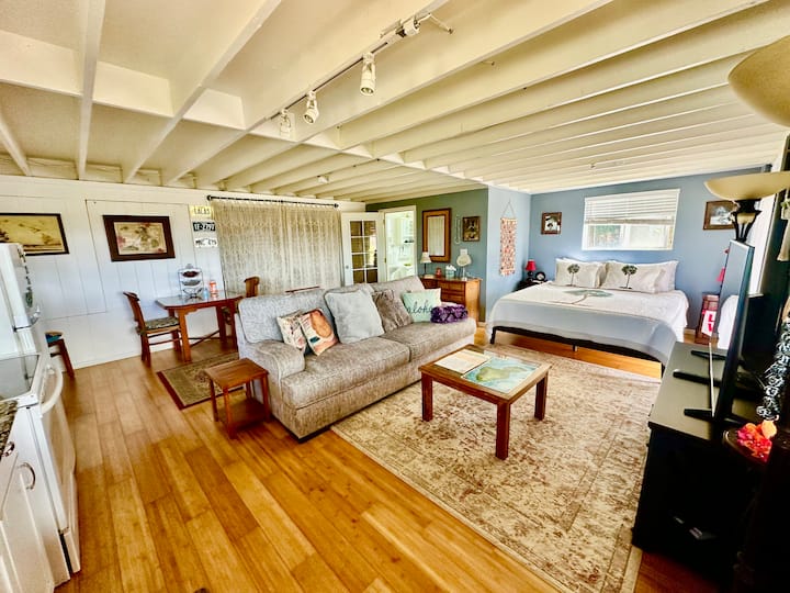 Studio view from kitchen