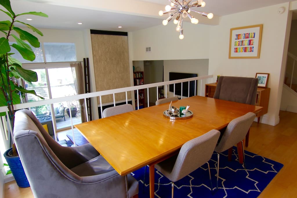 Dining room with seating for 6
