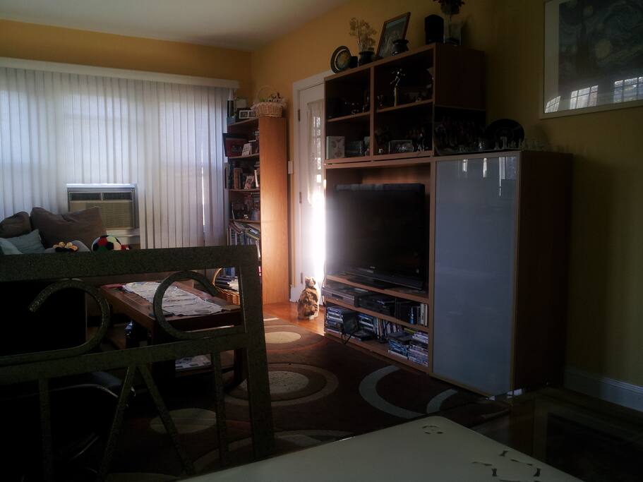 dining and living room area