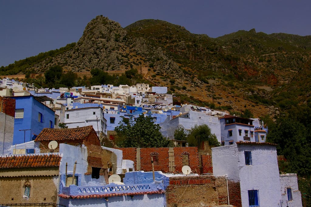 vue medina et montagne