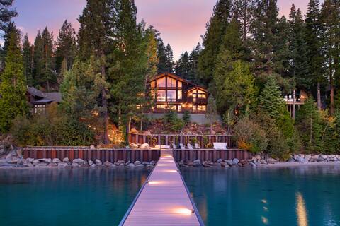 LAKEFRONT "Caesar's Alpine Palace" on Rubicon Bay