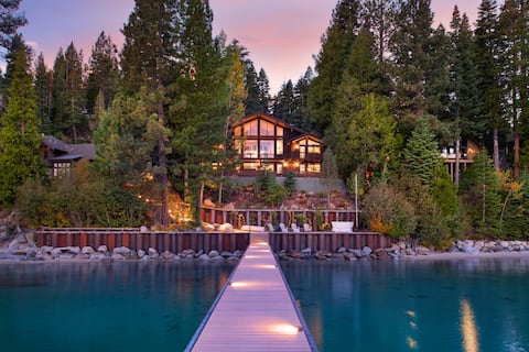 LAKEFRONT "Caesar's Alpine Palace" on Rubicon Bay