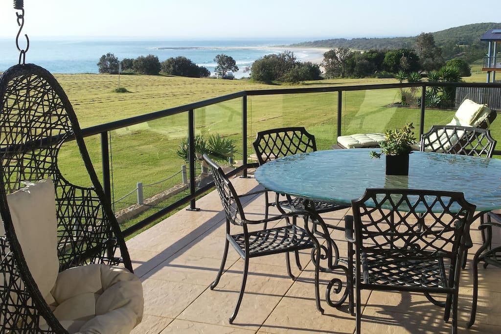 Breakfast Lunches and Dinners.
Watch the Sunrises and the moon coming over the water.
Or just relax and enjoy the breezes.
