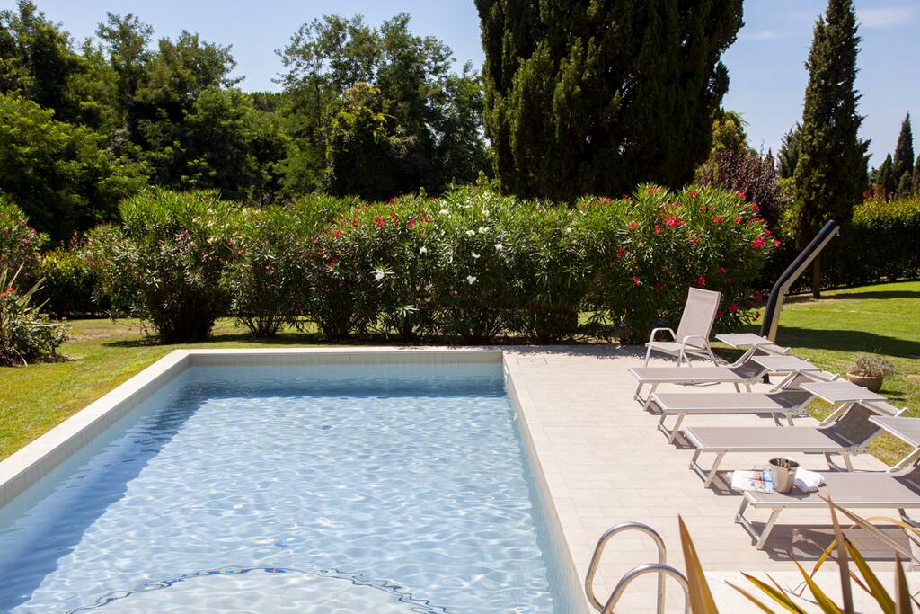 Pool and Sunbed