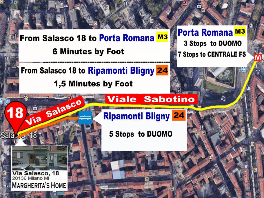 Margherita's home Via Salasco 18, 20136 Milano