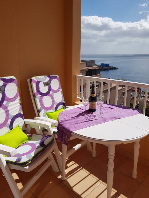 Balcón-vistas al mar