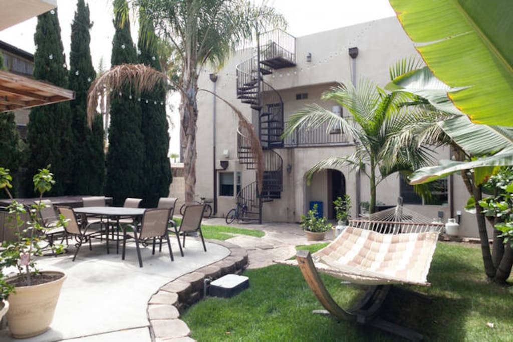 Huge backyard