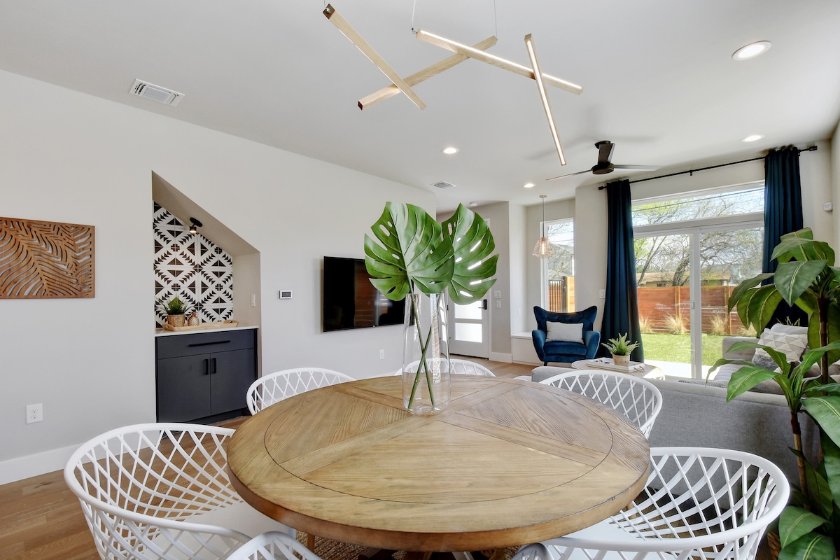 Bright + Stylish Oasis | East ATX, Near Downtown