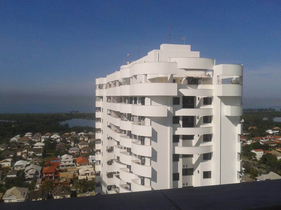 Vista da sala para o mar