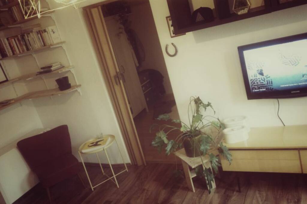 Durchgang vom Wohnzimmer ins Schlafzimmer