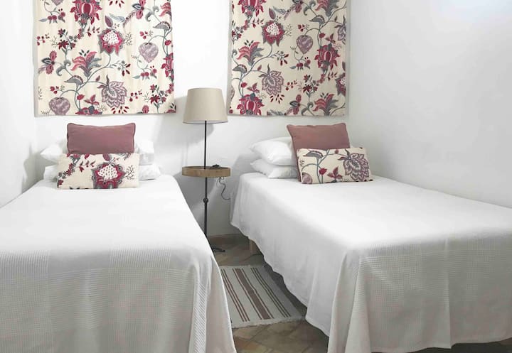All beds are single but can be put together to make doubles