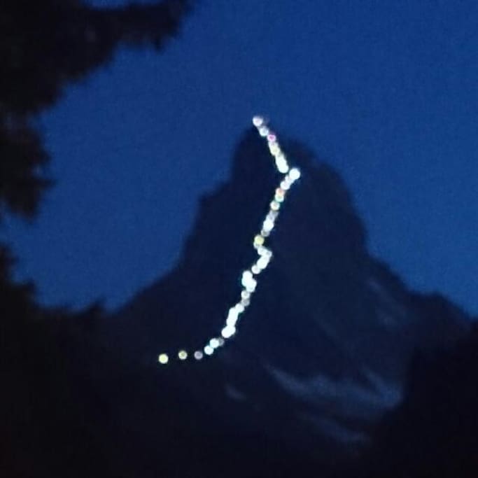 you can see the matterhorn,zermatt is only 40 min away