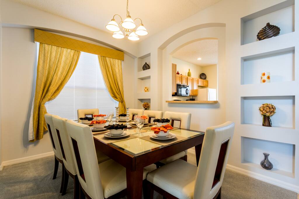 Formal dining room.