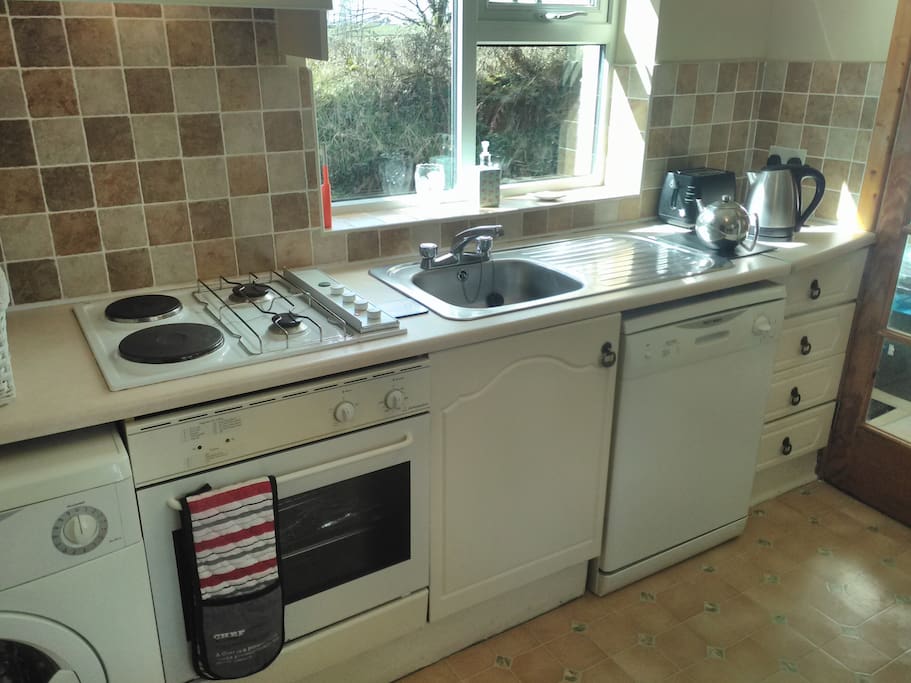 Well equipped kitchen