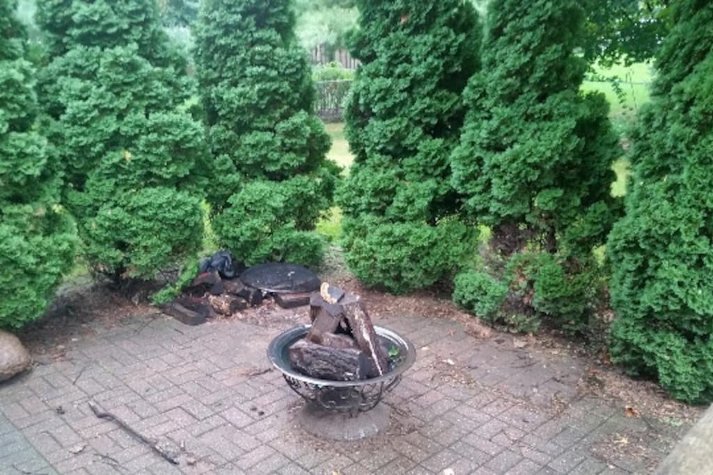 Fire bowl is always a great option