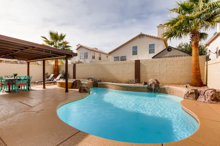 Cozy Private Home With Pool And Free Heated Spa Houses For Rent In Las Vegas Nevada United States