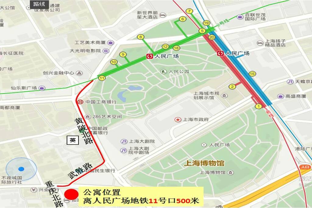 位置和交通图