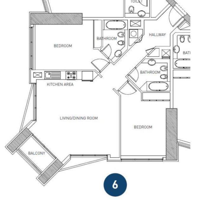 Apartment floor plan