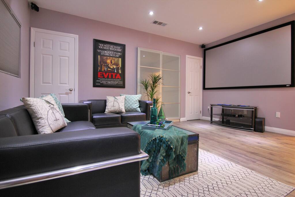 Big screen home theater...
