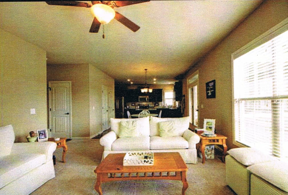 Open living room