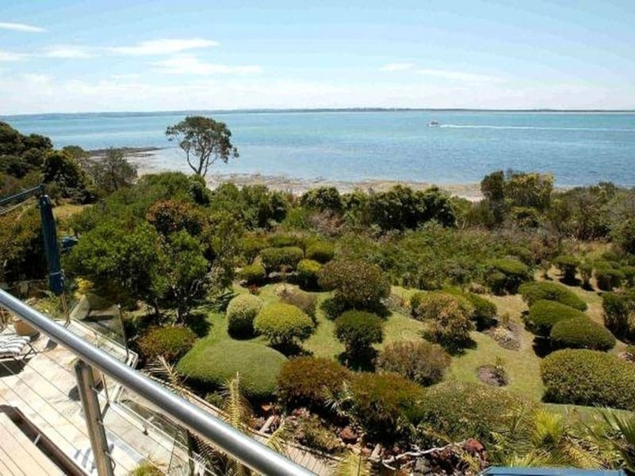 View From Second Story Balcony