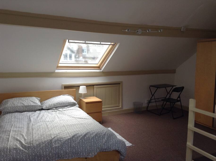 Attic bedroom