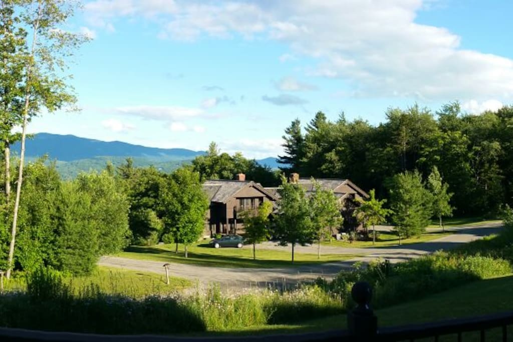 View from deck