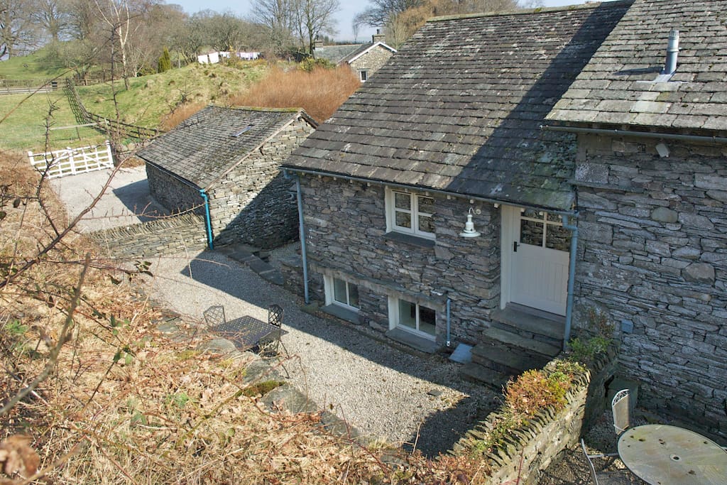 View to rear
