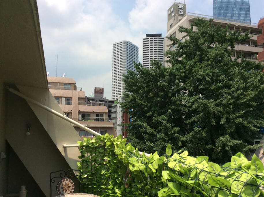 Nice view of the city.