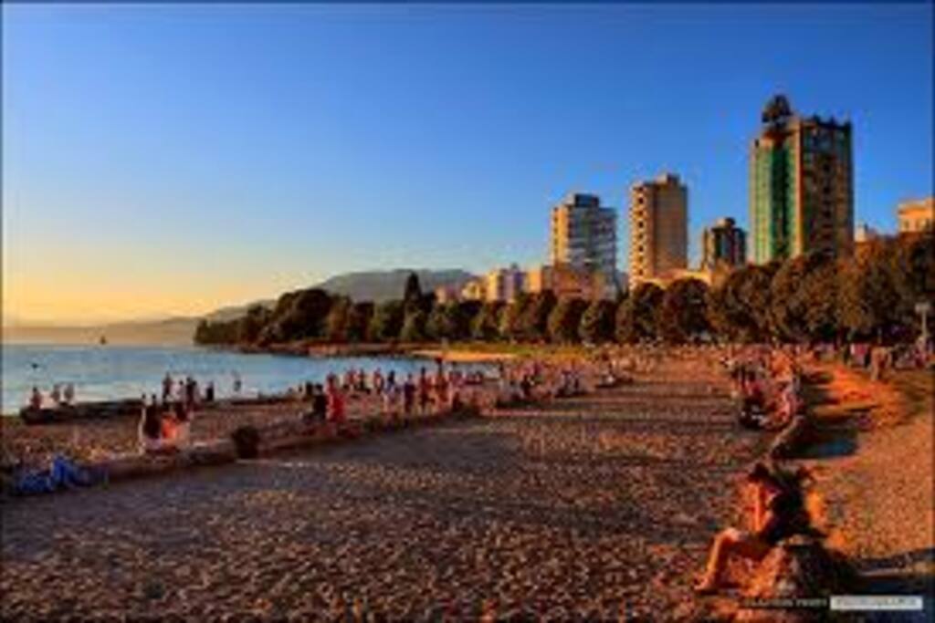 Walking distance from the beach.