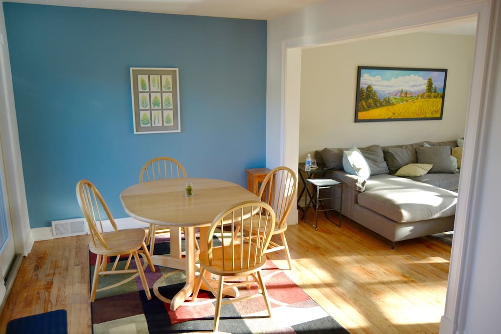 Dining Room and Living Room