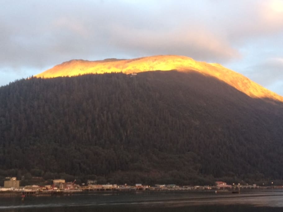 Mt. Juneau view from your window