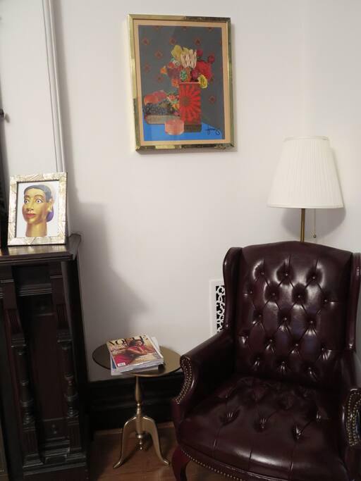 Living room- reading nook