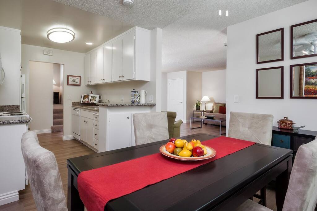 Kitchen & living room