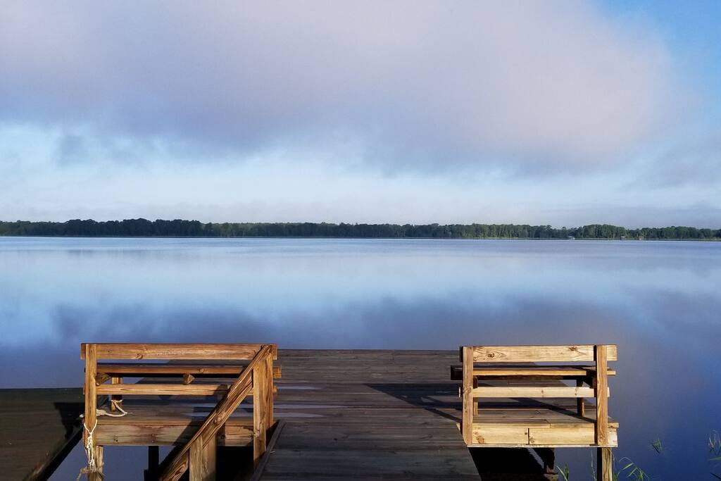 Dock view... good fishing out here