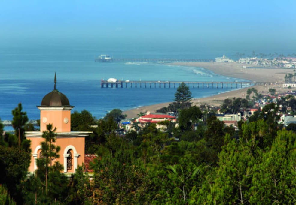 Ocean and New Port Beach