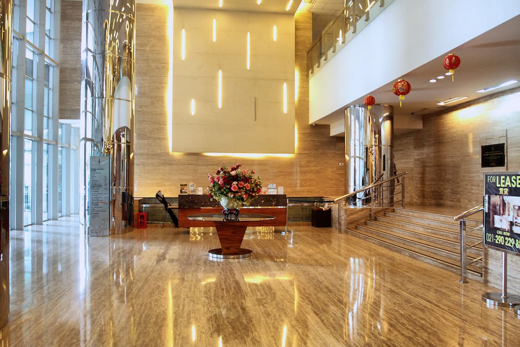 Lobby of the apartment