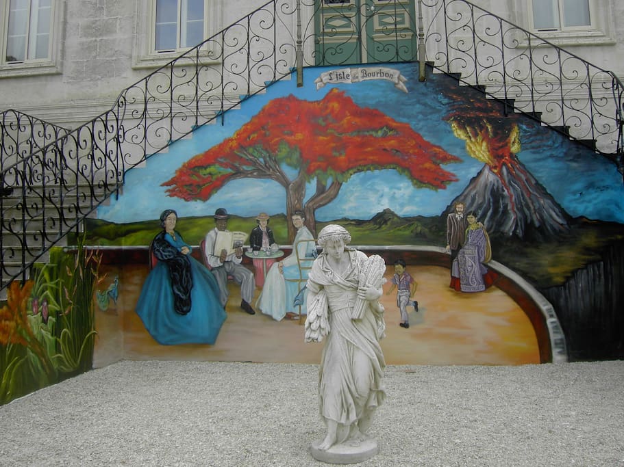 Fresque de l'Isle de Bourbon
