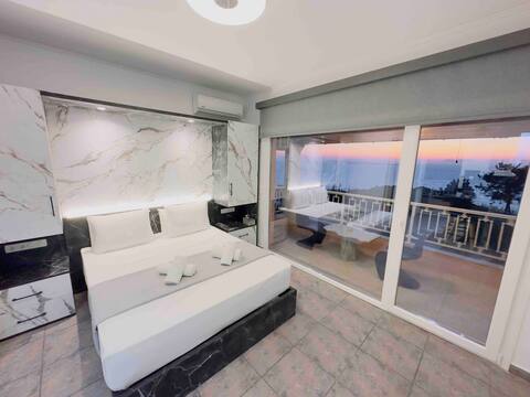 Nikos apartments corfu Blue Horizon studio