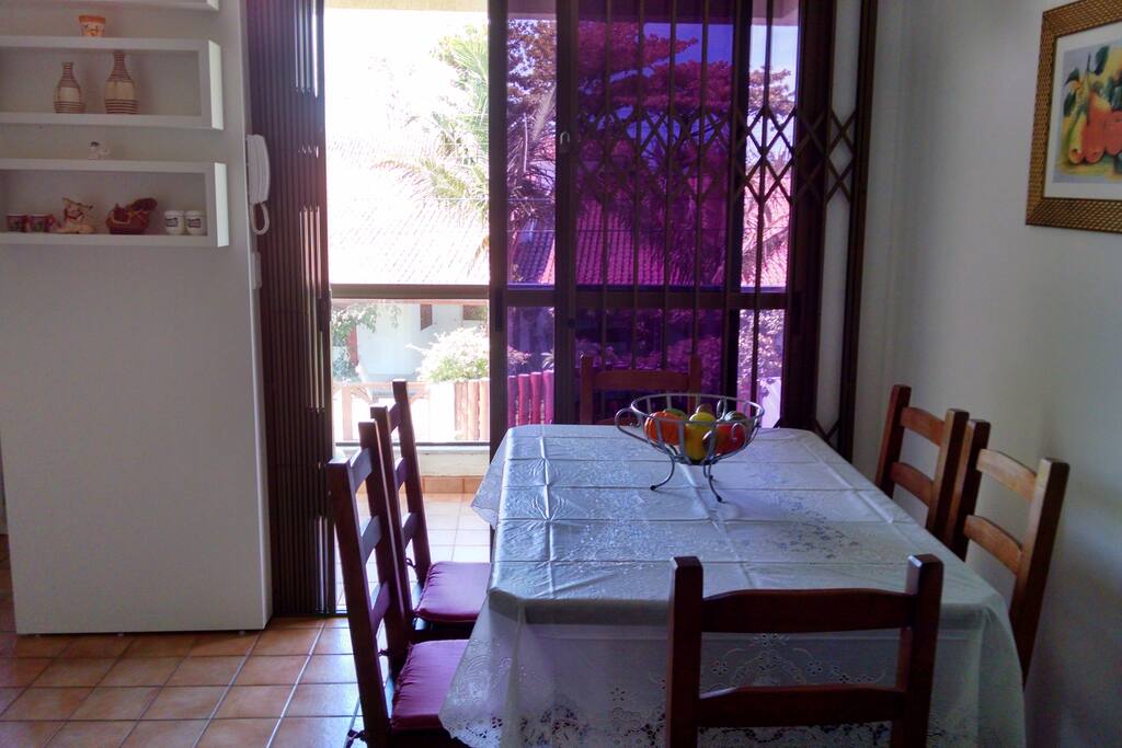 Cozinha e sacada