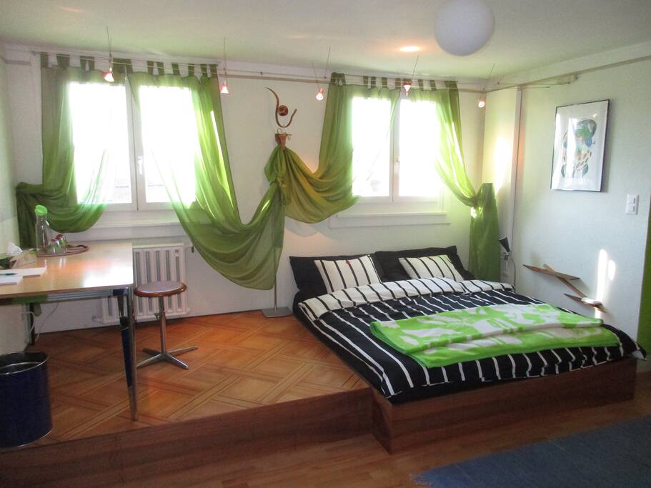 grünes Zimmer im 2. Stock