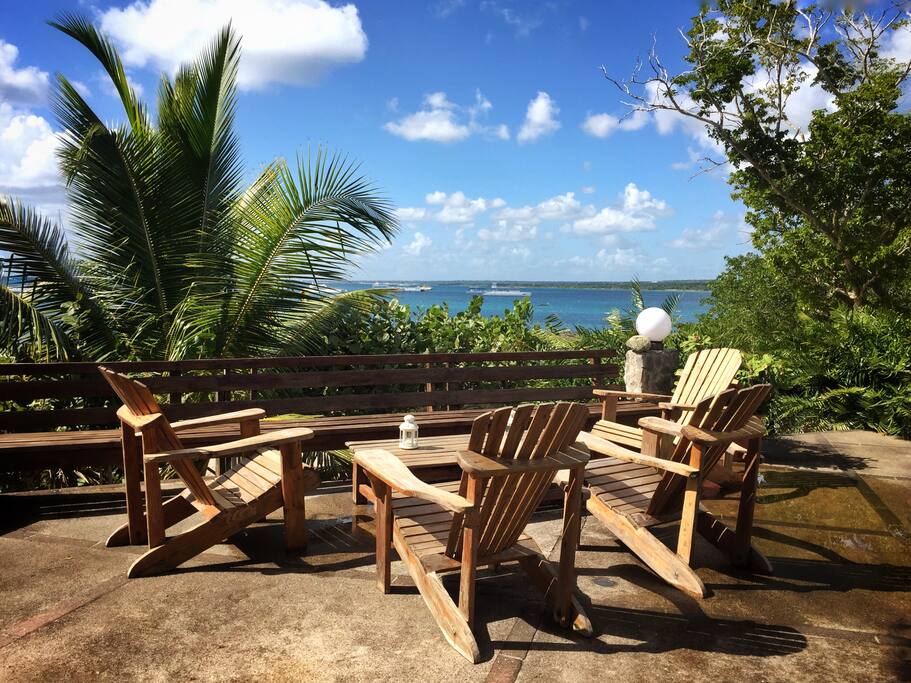 View from pool deck