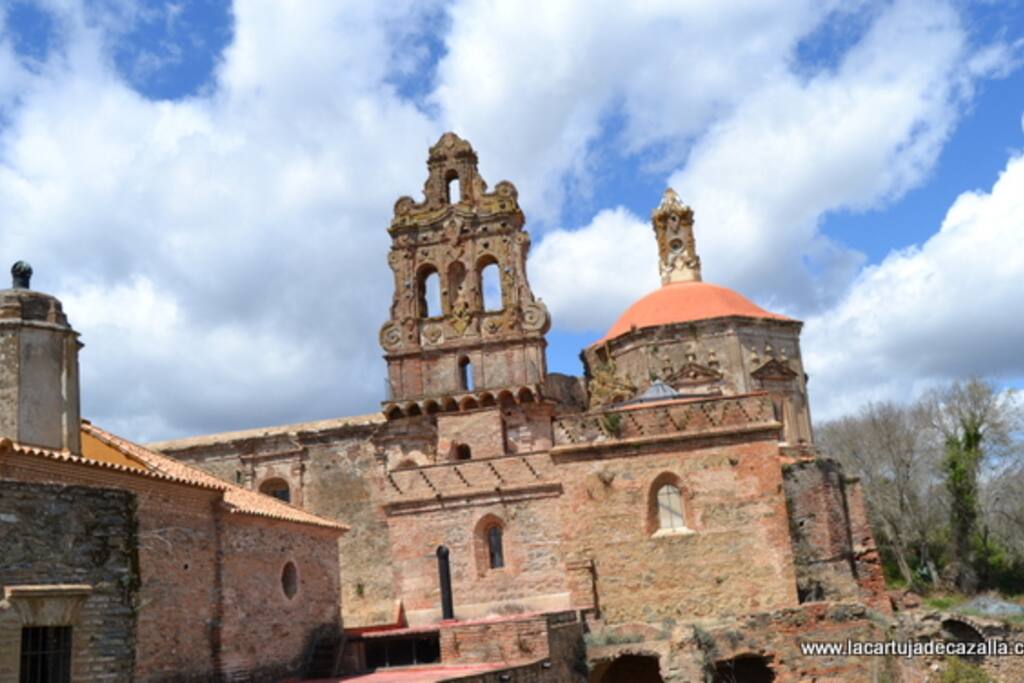 La Cartuja de Cazalla monastery, in the midst of a Natural park (silence, peace, beauty).