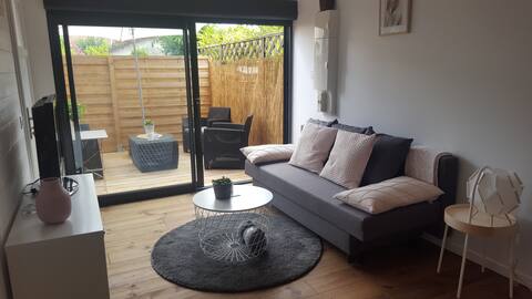 Studio de 26 m2 avec chambre séparée