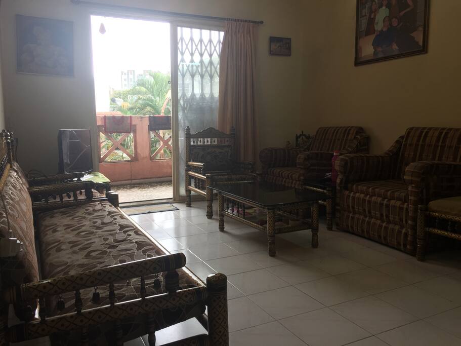 Common Living Room with Attached Terrace