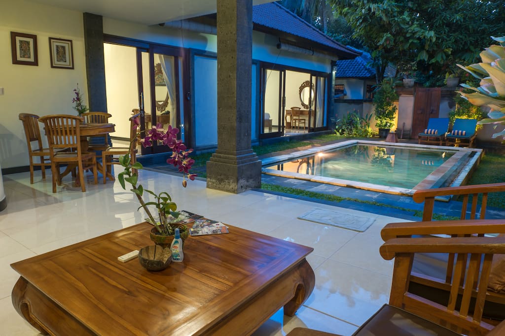 Living in Balinese style Private Villa, it's truly peacefull