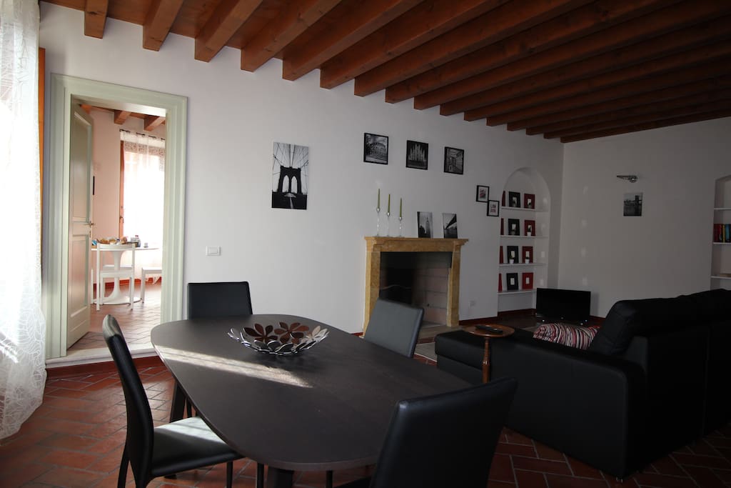Panoramica del salotto