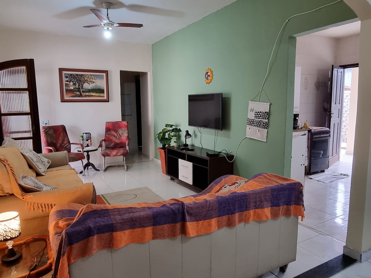 Airbnb em destaque: House /saquarema /air-cond. in the 3 bedrooms/ swimming pool em Saquarema